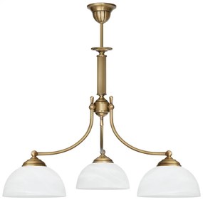 Złoty żyrandol do salonu V-S3D