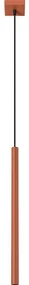 Sollux SL.1524 - Żyrandol na lince PASTELO 1xG9/8W/230V czerwony