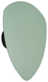 Designerski Kinkiet / Lampa scienna zielony organiczny 32 cm 2-źródła światła - PulleyDesignerski Oswietlenie wewnetrzne