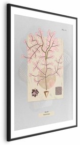 Plakat Tajemnicze drzewko 60x90 cm z ramą czarną z marginesem ARTGEIST B