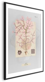 Plakat Tajemnicze drzewko 60x90 cm z ramą czarną z marginesem ARTGEIST B