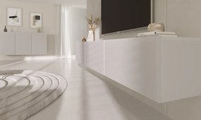 Ścienna szafka pod telewizor Dallas biała