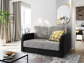 Sofa rozkładana popiel + grafit - Oves 4X