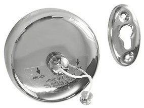 Sznur na pranie 9,5x9,5 cm nierdzewny/srebrny