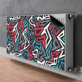 Maskownica dekoracyjna grzejnika Graffiti