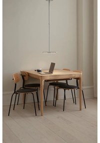 Metalowa lampa wisząca LED w kolorze srebra z metalowym kloszem Omni Ceiling – UMAGE