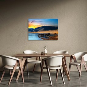 Obraz na szkle - Zasilanie (70x50 cm)