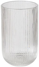 Szklanka do wody RIGANO, ryflowane szkło, 320 ml
