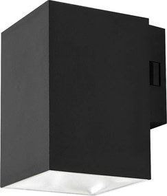 Rabalux 77156 zewnętrzna lampa ścienna LED Urfa, 9 W, IP65, czarny, 11,5 cm