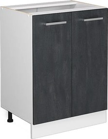 Szafki kuchenne czarny beton 60x46x81.6 r-line