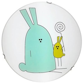 Rabalux 71279 - Lampa sufitowa dla dzieci FLAPPY 2xE27/60W/230V