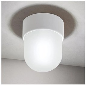 Orion - Oprawa sufitowa OSTIA 1xE27/40W/230V śr. 9,8 cm biała