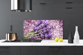 Szkło do Kuchni na Ścianę Harmonijny Bukiet Ścienny