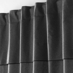 Antracytowa zasłona 140x240 cm Mistraline – douceur d'intérieur