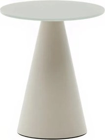 Okrągły stolik ze szklanym blatem ø 35 cm Wilshire – Kave Home