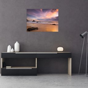 Obraz na szkle - Praia da Adraga (70x50 cm)