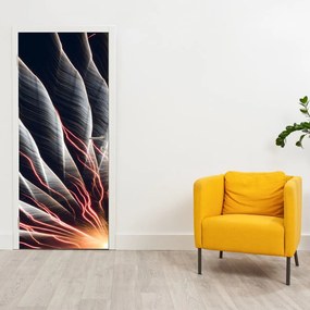 Fototapeta na drzwi - Wyładowanie światła (95x205cm)