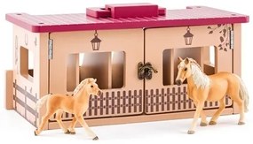 Faunica Stajnia z dwoma końmi