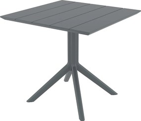 Kwadratowy stół kawiarniany z tworzywa Paris Table 80