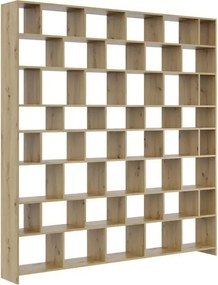 Ogromny regał na książki biblioteczka dąb artisan W0-B06