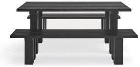 Stół z blatem z drewna sosnowego 100x180 cm Banda – Teulat