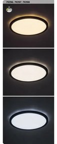 Rabalux 71097 lampa sufitowa Slim LED Gonzalo 36 W, czarny