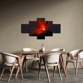 Obraz wulkanu (125x70 cm)
