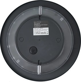 Zewnętrzna lampa ścienna czarna z LED IP54 - Soleil