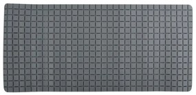 Spirella Antypoślizgowa mata do wanny QUADROPremium, szara, 36 x 76 cm