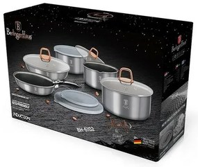 Berlinger Hous 12-częściowy zestaw naczyń kuchennych ze zdejmowanym uchwytem Moonlight Edition