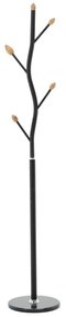 Aldotrade Wieszak stojący BUNGUND 170 cm, czarny