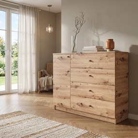 Komoda NATURIO 120 cm do Salonu Sypialni Dąb artisan