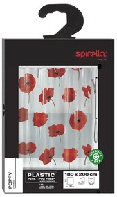 Zasłona prysznicowa 180x200 cm Poppy – Spirella