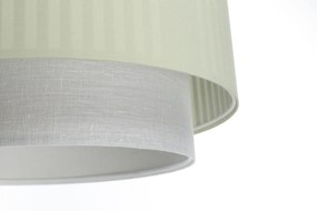 Lampa wisząca DUO LAMI LINE 40 zielona/kremowa BPS KONCEPT