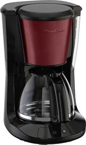 Ekspres do kawy filtrujący Moulinex Subito FG5S05E0 1000W 1,25L Czarno-czerwony Bordeaux