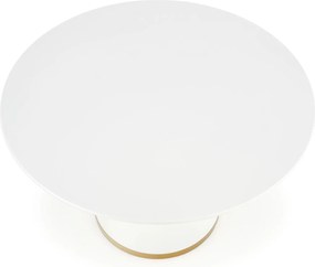 Okrągły stół lakierowany w stylu glamur Vegas