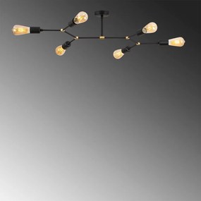 Czarna lampa sufitowa 48x95 cm Sparrow – Opviq lights