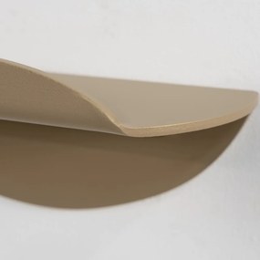 Beżowa metalowa półka 34 cm Pipa – Spinder Design