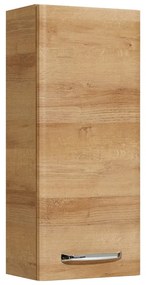 Wisząca szafka łazienkowa w dekorze dębu w naturalnym kolorze 70x30 cm Quickset 318 – Pelipal