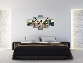 Obraz - Na molo (125x70 cm)
