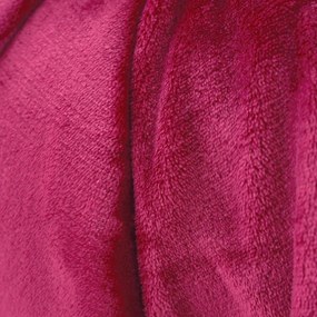 Różowy koc z mikropluszu 130x170 cm Raschel Velvet – Catherine Lansfield