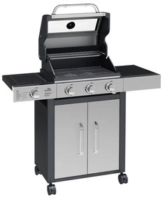 TEST Cattara Gazowy grill przenośny Okno, 117,5 x 49 x 116 cm