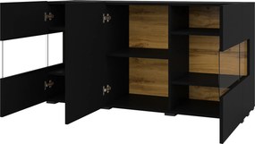 Komoda AURORA 120 cm do Salonu Sypialni Czarny