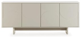 Kremowa komoda 180x75x40 cm Solei – MOME