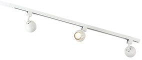 Nowoczesny system szynowy biały 3-światła 1-fazowy - Gissi