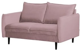 Lawendowa aksamitna sofa 138 cm Juli – Ropez