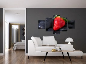 Obraz - truskawka (125x70 cm)