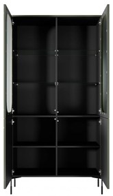 Witryna Sonatia do salonu 100 cm - oliwka