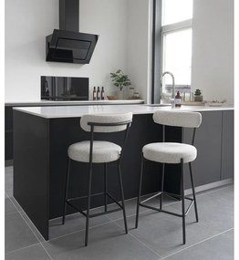 Biały hoker (wysokość siedziska 65 cm) Badalona – House Nordic