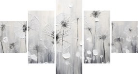Obraz - Mlecze, malarstwo (125x70 cm)